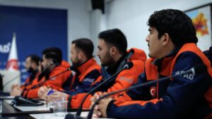 AFAD kursiyerleri eğitim alırken “asrın felaketini” yaşadı