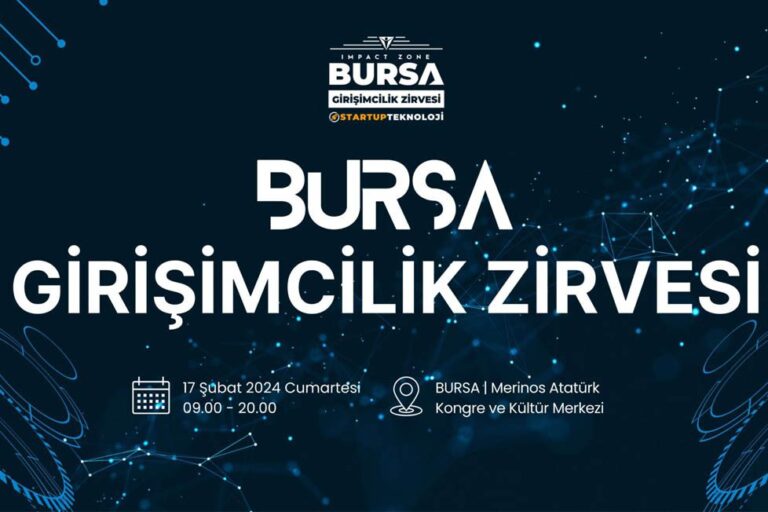 Bursa Girişimcilik Zirvesi 17 Şubat’ta Gerçekleşecek
