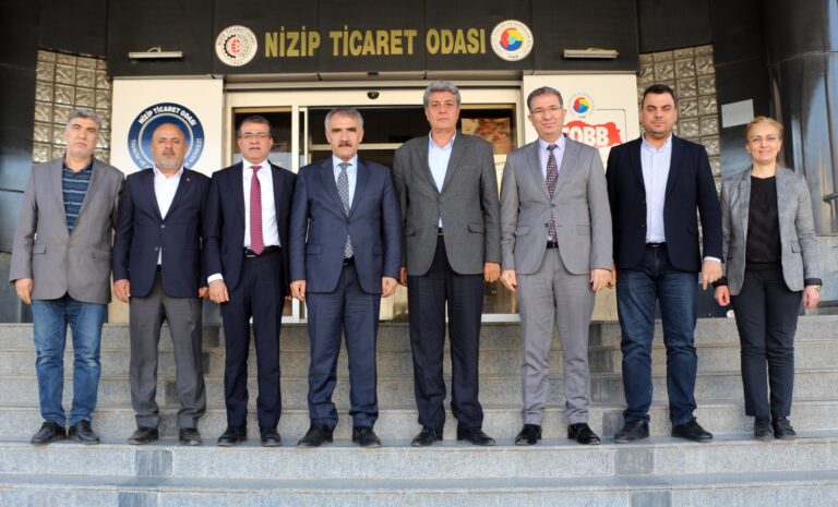 Gaziantep Vergi Dairesi Başkanlığı ve Nizip Vergi Dairesi’nden NTO’ya Ziyaret