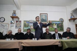 İstanbul Büyükşehir Belediye Başkan Adayı Murat Kurum, Şile’de Muhtarlar Derneği’ni ziyaret etti