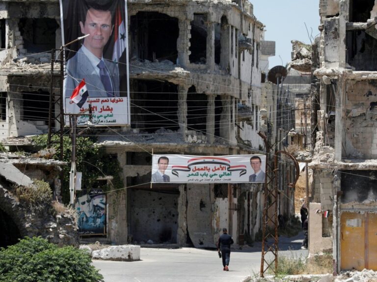 SOHR: Esed’in fotoğrafını karalayan 9 yaşındaki bir çocuk dövüldü ve gözaltına alındı