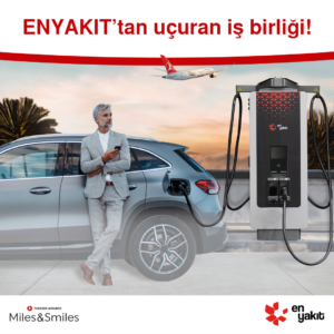 Türkiye’nin ilk elektrikli şarj işletmecisi ENYAKIT’tan uçuran iş birliği