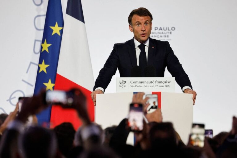 Macron: Avrupa ile MERCOSUR arasındaki ticaret anlaşması çok kötü ve değiştirilmesi gerekiyor