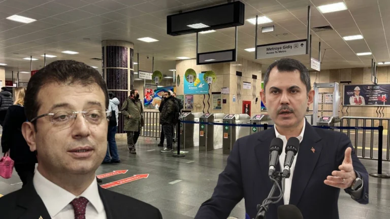 Cumur İttifakı adayı Murat Kurum’la CHP adayı İmamoğlu arasında metro tartışması