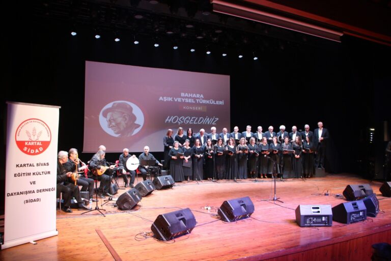 İstanbul Kartal’da Âşık Veysel Türkülerle Anıldı