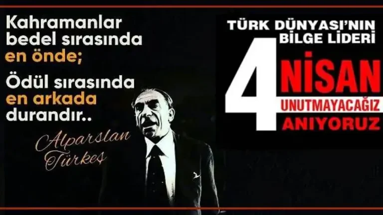 Alparslan Türkeş’in vefatının 27. yılı