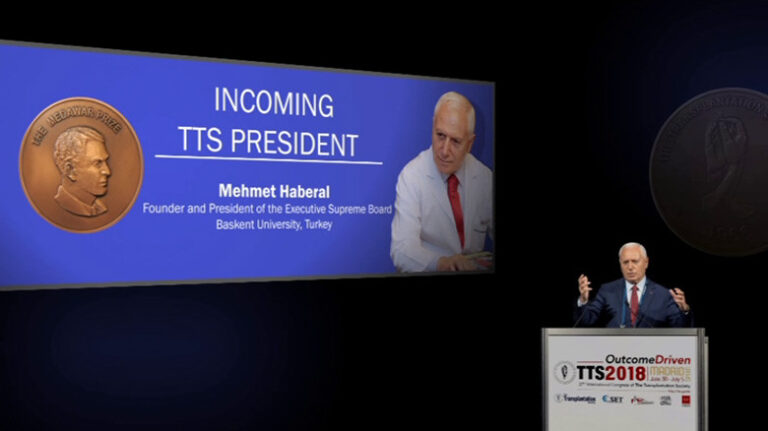 Bilim İnsanları, “Medawar Ödülü”ne Layık Görülen Prof. Dr. Mehmet Haberal’ı tebrik etti