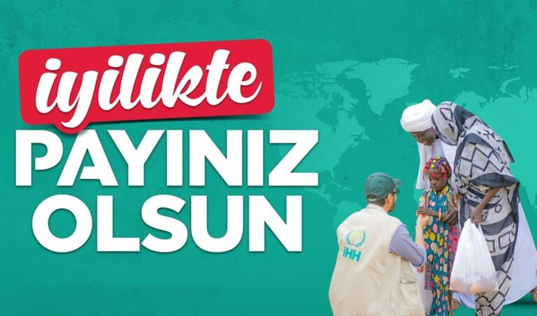 İnsan Hak ve Hürriyetleri ve İnsani Yardım Vakfı’dan (İHH) haberler!