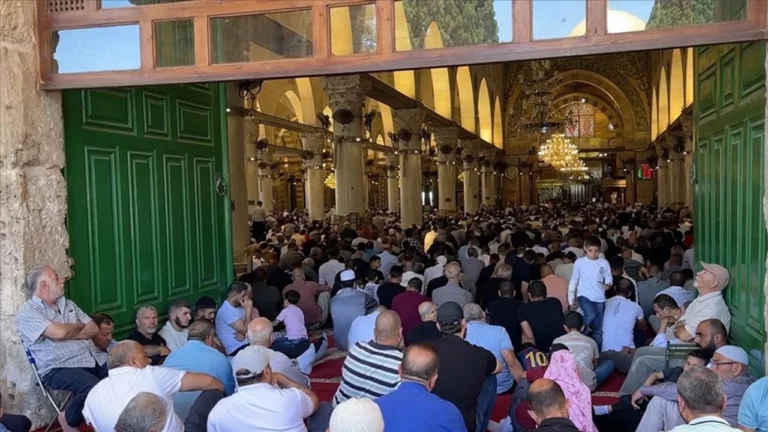 Mescid-i Aksa minberinden İslam dünyasına Gazze çağrısı