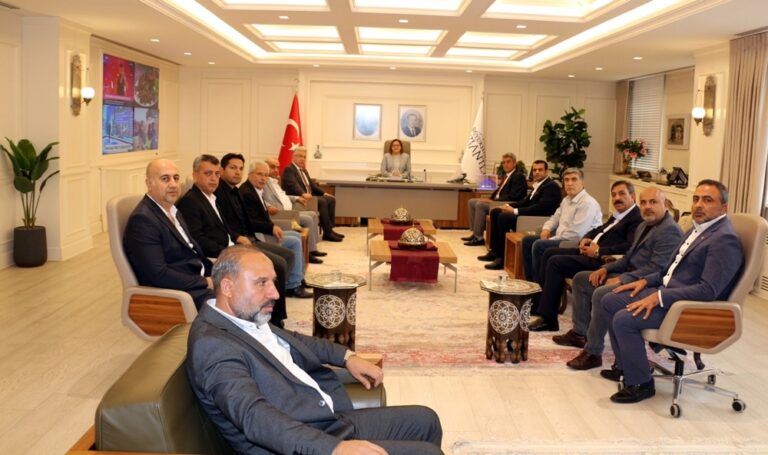 Nizip Ticaret Odası’dan (NTO) Gaziantep Büyükşehir Belediye Başkanı Fatma Şahin’e Ziyaret