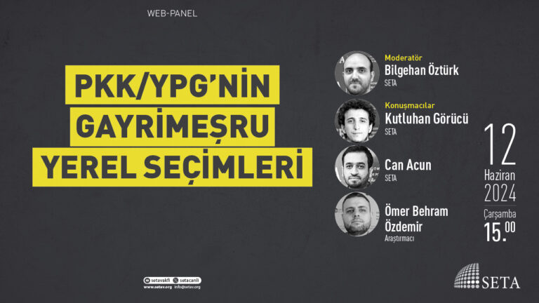 SETA’dan Web Panel: PKK/YPG’nin Gayrimeşru Yerel Seçimleri