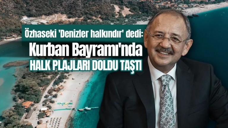 Halk plajları Tatilcilerin uğrak yeri oldu