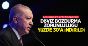 Erdoğan: “İhracat, Türk ekonomisinin lokomotifidir”