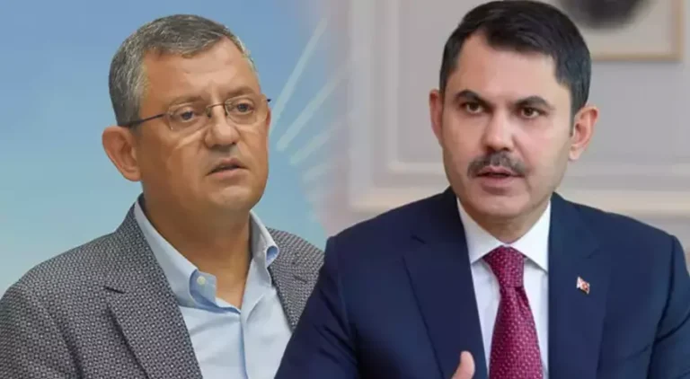 Çevre, Şehircilik ve İklim Değişikliği Bakanı Kurum’dan Özgür Özel’e: Depremi Siyasi Malzeme Yapma!