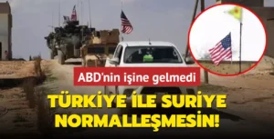 ABD bölgedeki kaos ortamının sürmesini istiyor