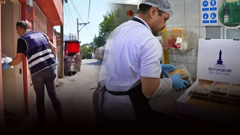 İzmir ​Büyükşehir’den yaşlı ve engellilere sıcak yemek