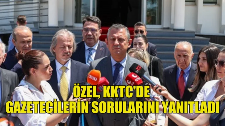 CHP Lideri Özgür Özel: “Türkiye’den Birileri Kıbrıs Seçimlerini Manipüle Etmeye Kalkarsa Karşısında CHP’yi Bulacaklar”