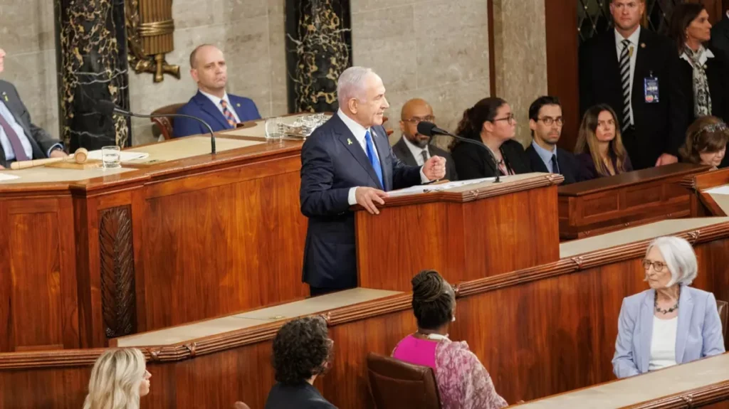 Netanyahu ABD Kongresi’nde yalanlarını anlatırken Gazze’ye yönelik katliam sürdü