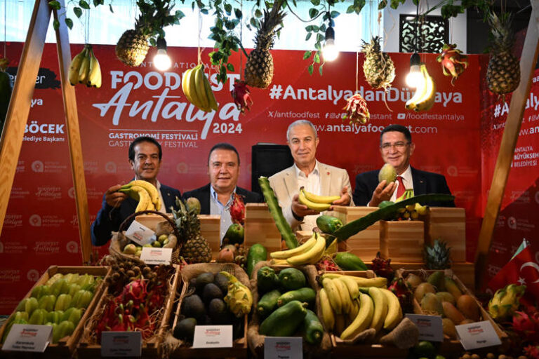 Uluslararası Food Fest Antalya Gastronomi Festivali başlıyor