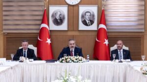 Bakan Fidan, Arap Birliği ülkelerinin Ankara Büyükelçileri ile bir araya geldi