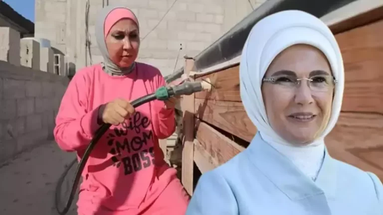 Emine Erdoğan’dan Filistinli kadın mühendise tebrik