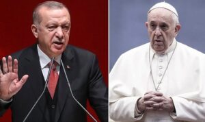 Cumhurbaşkanı Erdoğan, Vatikan Devlet Başkanı Papa Fransuva ile telefonda görüştü
