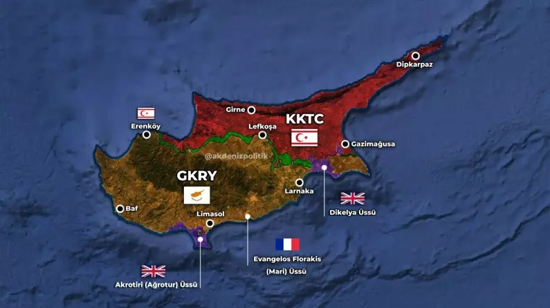 Kıbrıs’taki İngiliz üsleri İsrail’e hizmet ediyor