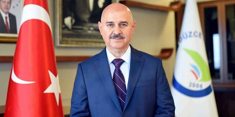 Düzce Üniversitesi Rektörü Prof. Dr. Nedim Sözbir TÜRKSOY’u ziyaret etti