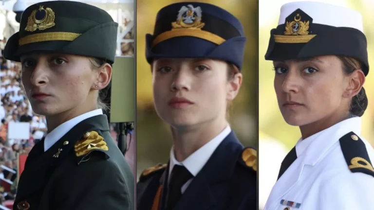 TSK tarihinde ilk kez Kara, Hava ve Deniz Harp okullarının birincileri kadın öğrenciler oldu