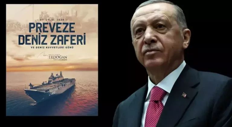 Cumhurbaşkanı Erdoğan’dan “Preveze Deniz Zaferi” mesajı