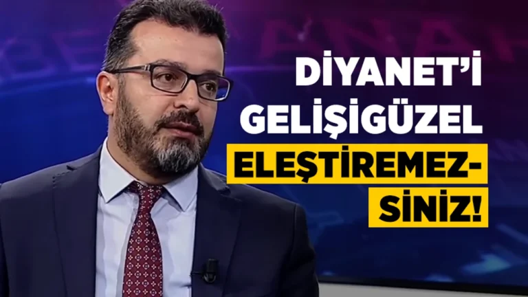 Irmaklı: Diyanet’i gelişigüzel eleştiremezsiniz’