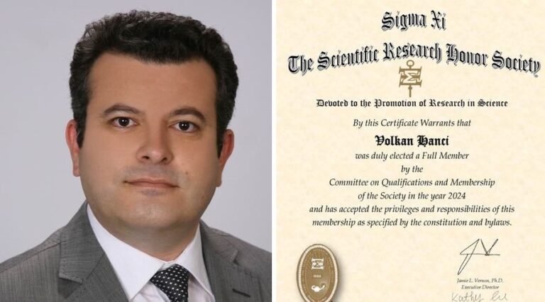 Türk bilim insanına büyük onur!