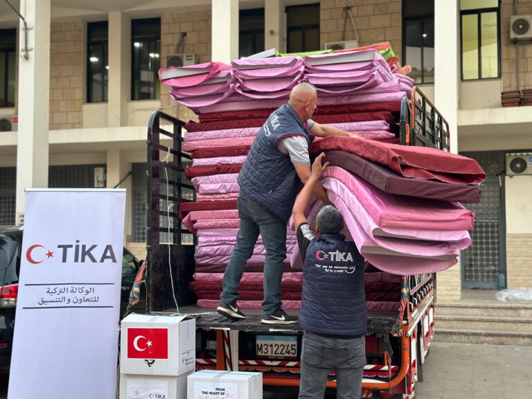 Türk İşbirliği ve Koordinasyon Ajansı Başkanlığı’dan (TİKA) Lübnan’a Acil İnsani Yardım