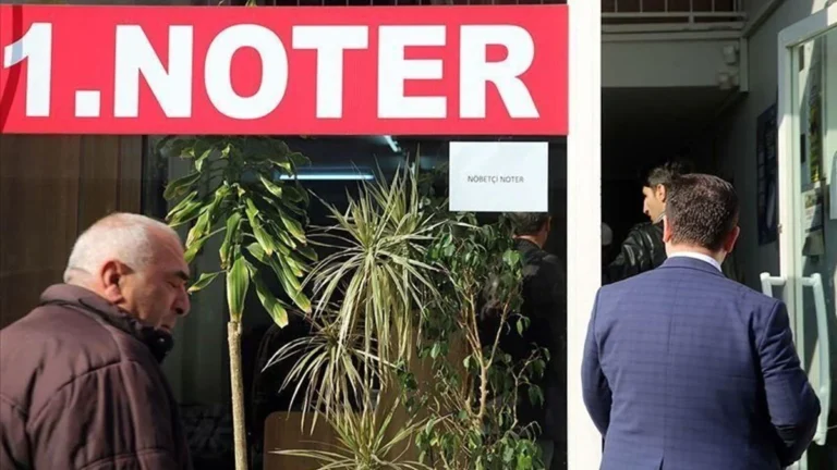 Noterlere yeni düzenleme: Bugün Adalet komisyonunda