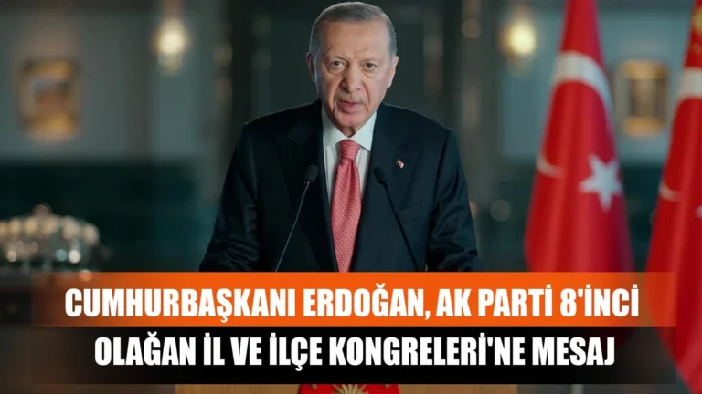 Cumhurbaşkanı Erdoğan: AK Partili kadrolar olarak! nice engelle karşılaştık, nice badireler atlattık, nice saldırıları püskürttük!