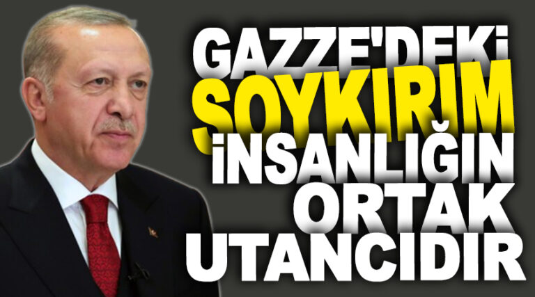 Cumhurbaşkanı Erdoğan: İsrail üzerinde gerekli baskının oluşturulması gerekiyor