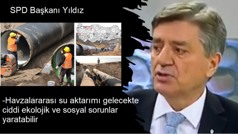 Bir havzanın su potansiyeli öncelikle havzası içerisinde değerlendirilmeli!