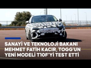 Sanayi ve Teknoloji Bakanı Kacır, “Önümüzdeki yıl Togg’un elektrikli ilk sedan modeli olan T10F piyasaya sunulacak”