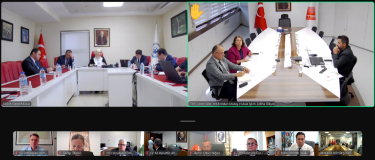 SPD Taşkın Alt Kurulu’nun üçüncü toplantısına katıldı