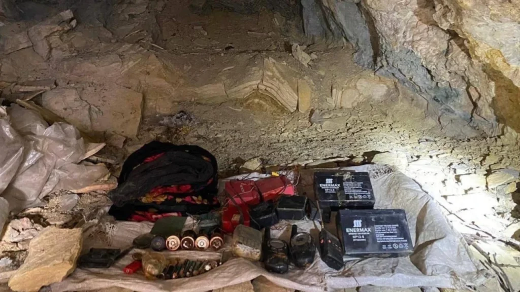 Irak’ın kuzeyinde bir mağara teröristlerden temizlendi