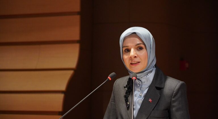 Aile ve Sosyal Hizmetler Bakanı Göktaş, Birleşmiş Milletler Cenevre Ofisi’ndeki toplantıda konuştu