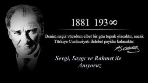 KKTC Cumhurbaşkanı Ersin Tatar, Ulu Önder Mustafa Kemal Atatürk’ün ebediyete intikalinin 86. yılı nedeniyle bir mesaj yayımladı