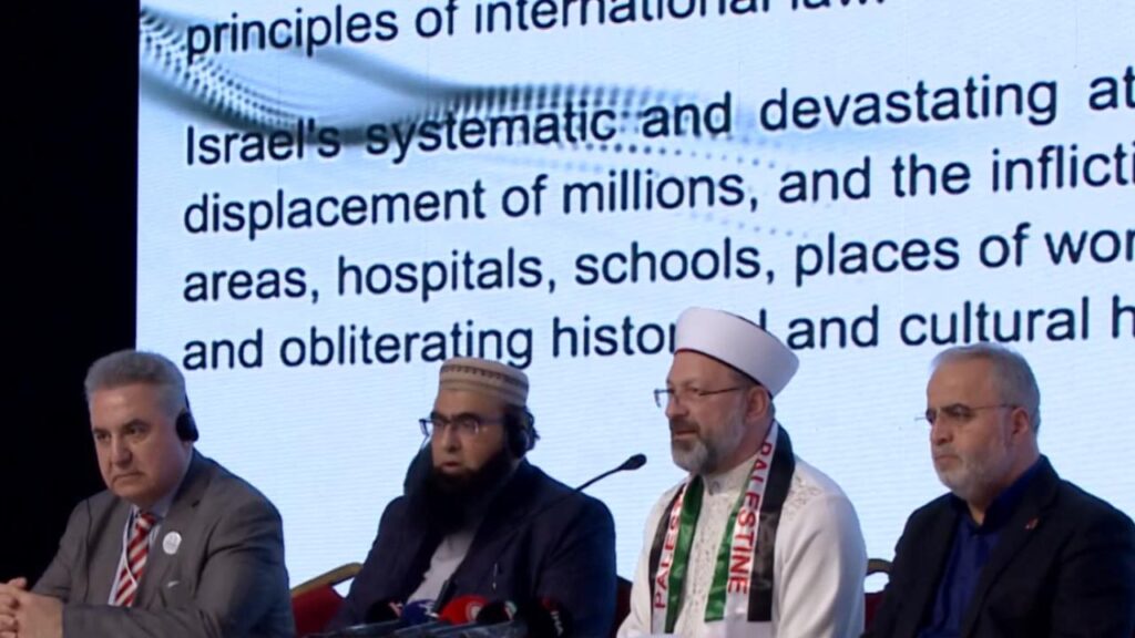 “Uluslararası İnsani Yardım Zirvesi: Gazze’nin Geleceği” programın sonuç bildirgesi yayımladı