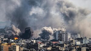 Katil, soykırımcı İsrail’in Gazze’ye bir haftada attığı bomba ABD’nin Afganistan’a bir yılda attığına eşdeğer