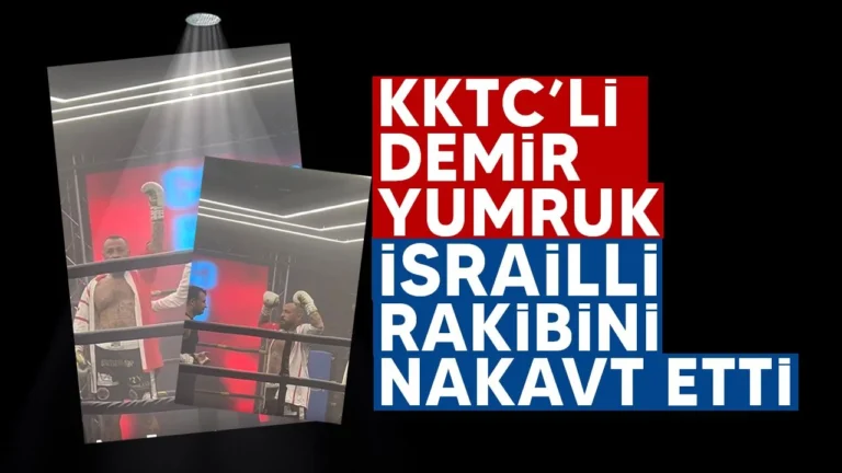 KKTC’li boksör Metin Turunç’tan Dubai’de gururlandıran zafer