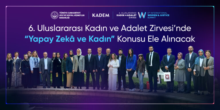 Kadın ve Demokrasi Vakfı’nın 6. Uluslararası Kadın ve Adalet Zirvesi, 8-9 Kasım 2024 tarihlerinde İstanbul’da