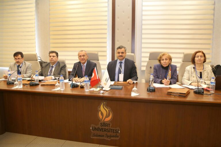 Yükseköğretim Kalite Kurulu Değerlendirme Takımı Siirt’te