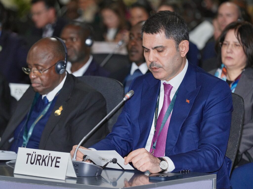 Bakan Kurum COP16 Bakanlar Toplantısında konuştu