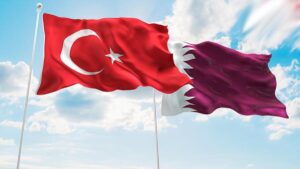 Cumhurbaşkanı Erdoğan Katar Emiri Al Sani ile bir araya geldi
