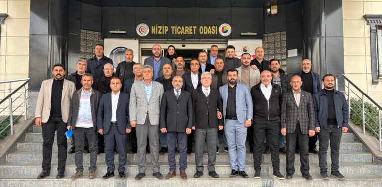AK Parti Nizip İlçe Yönetiminden Nizip Ticaret Odası’na iadeyi ziyaret
